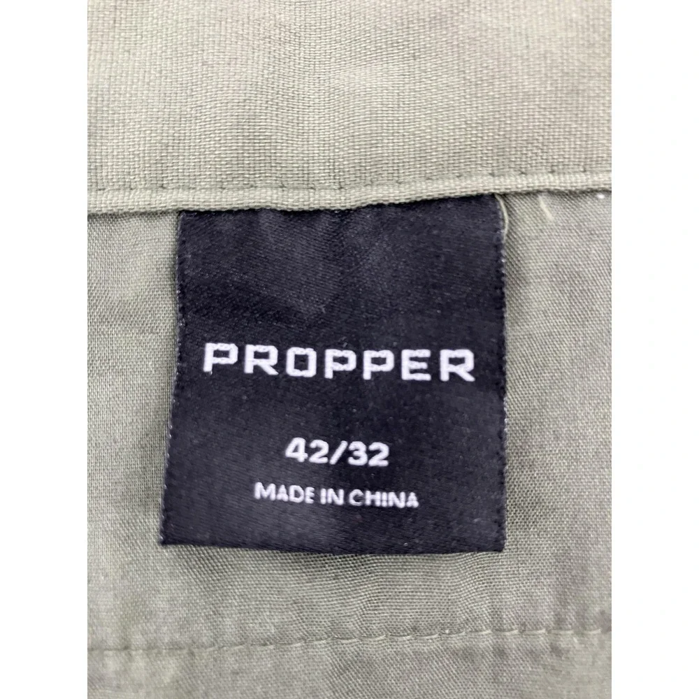 Propper Pants Mens 42x32 Green Tactical Stretch Outdoor Hike Work Nylon Uniform‎